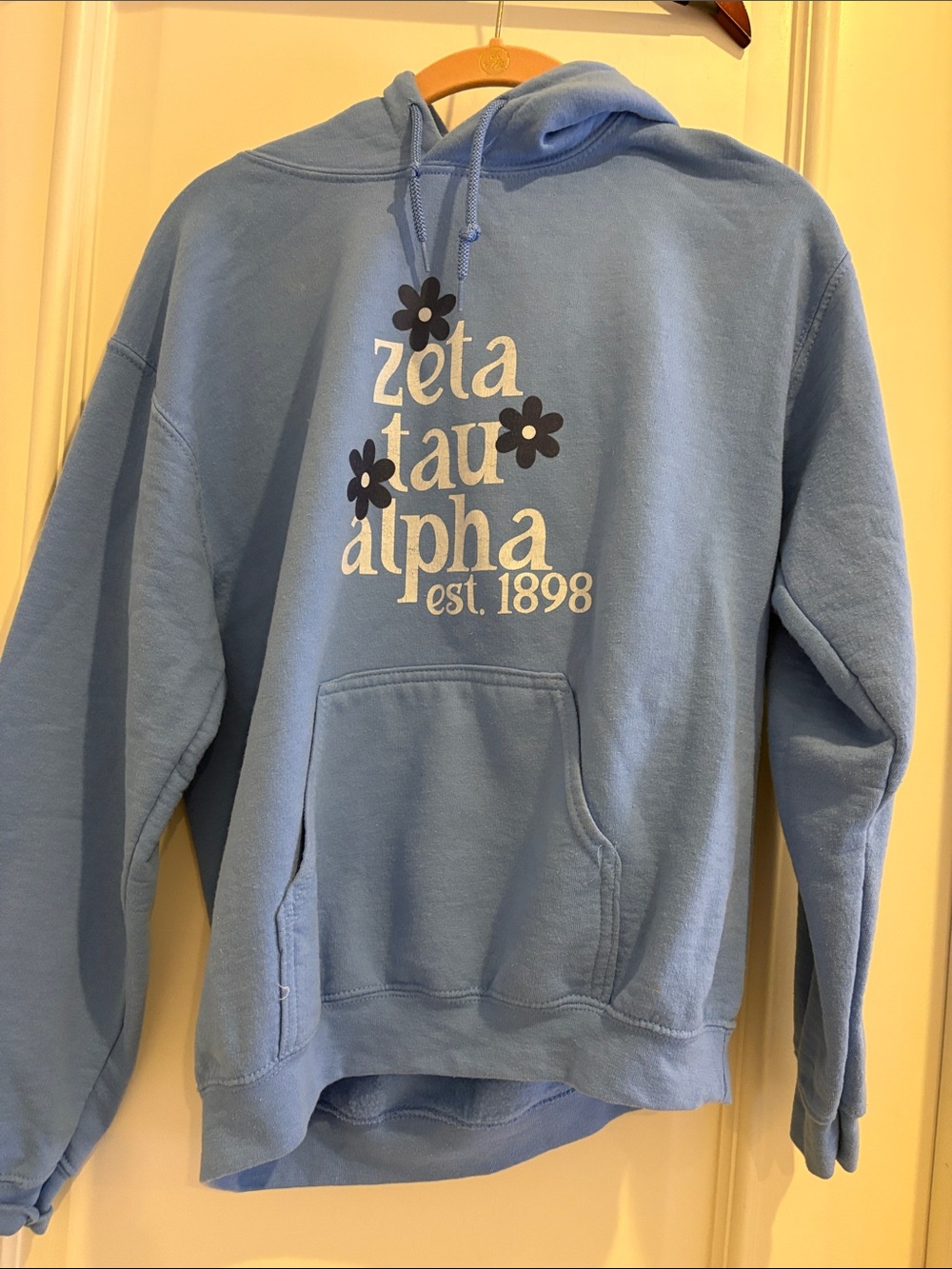 Blue Pullover Hoodie